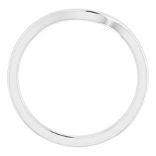 Load image into Gallery viewer, Sterling Silver Band for 7 mm Cushion Ring
