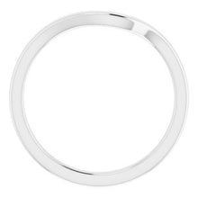 Charger l'image dans la galerie, Sterling Silver Band for 7x7 mm Heart Ring
