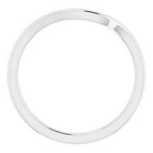 Load image into Gallery viewer, Sterling Silver Band for 9 mm Cushion Ring

