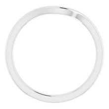 Load image into Gallery viewer, Sterling Silver Band for 5 mm Asscher Ring
