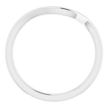Load image into Gallery viewer, Sterling Silver Band for 8 mm Square Ring
