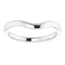 Load image into Gallery viewer, Sterling Silver Band for 6x4 mm Emerald Ring
