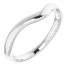 Load image into Gallery viewer, Sterling Silver Band for 6x4 mm Emerald Ring
