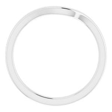 Load image into Gallery viewer, Sterling Silver Band for 7x5 mm Emerald Ring
