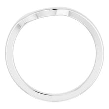 Charger l&#39;image dans la galerie, Sterling Silver Band for 8x6 mm Oval Ring
