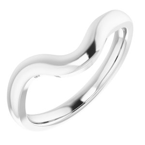 Sterling Silver Band for 6 mm Cushion Ring