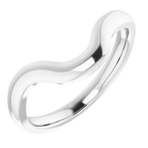 Sterling Silver Band for 7 mm Round Ring