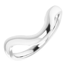 Charger l&#39;image dans la galerie, Sterling Silver Band for 10 mm Cushion Ring
