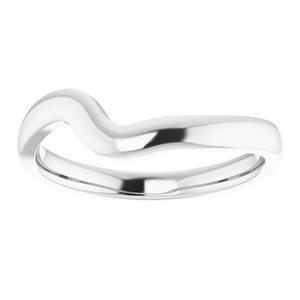 Sterling Silver Band for 4.1 mm Round Ring