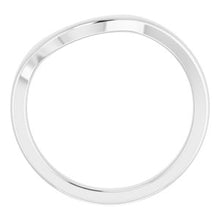 Charger l&#39;image dans la galerie, Sterling Silver Band for 10 mm Cushion Ring
