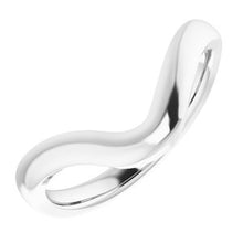 Load image into Gallery viewer, Sterling Silver Band for 10 mm Square Ring

