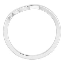 Charger l&#39;image dans la galerie, Sterling Silver Band for 8 mm Asscher Ring
