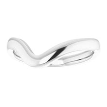 Charger l&#39;image dans la galerie, Sterling Silver Band for 7.5 mm Square Ring
