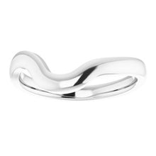 Charger l&#39;image dans la galerie, Sterling Silver Band for 6.5 mm Round Ring
