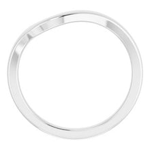 Load image into Gallery viewer, Sterling Silver Band for 10 mm Square Ring
