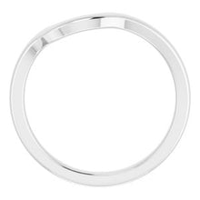Charger l&#39;image dans la galerie, Sterling Silver Band for 7 mm Round Ring
