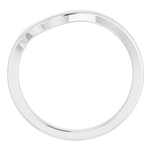 Charger l&#39;image dans la galerie, Sterling Silver Band for 9 mm Asscher Ring
