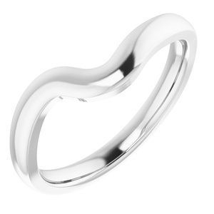 Sterling Silver Band for 4.8 mm Round Ring