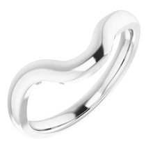 Charger l&#39;image dans la galerie, Sterling Silver Band for 6.5 mm Round Ring
