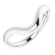 Charger l&#39;image dans la galerie, Sterling Silver Band for 9 mm Asscher Ring
