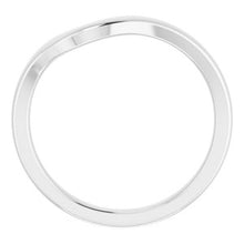 Charger l&#39;image dans la galerie, Sterling Silver Band for 8 mm Square Ring
