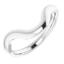Charger l&#39;image dans la galerie, Sterling Silver Band for 8.2 mm Round Ring
