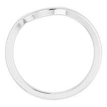 Charger l&#39;image dans la galerie, Sterling Silver Band for 6.5 mm Round Ring

