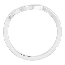 Charger l&#39;image dans la galerie, Sterling Silver Band for 9x7 mm Oval Ring
