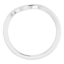Charger l&#39;image dans la galerie, Sterling Silver Band for 6 mm Cushion Ring

