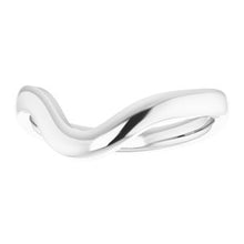 Charger l&#39;image dans la galerie, Sterling Silver Band for 9 mm Asscher Ring
