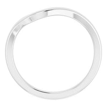Charger l&#39;image dans la galerie, Sterling Silver Band for 9 mm Square Ring
