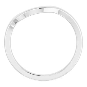 Sterling Silver Band for 8.8 mm Round Ring