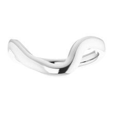 Charger l&#39;image dans la galerie, Sterling Silver Band for 10x8 mm Emerald Ring
