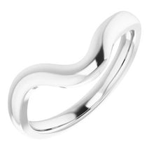 Charger l&#39;image dans la galerie, Sterling Silver Band for 7 mm Asscher Ring
