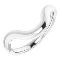Charger l&#39;image dans la galerie, Sterling Silver Band for 9 mm Round Ring
