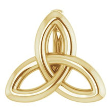 Load image into Gallery viewer, 14K Yellow 10x9.3 mm Celtic-Inspired Trinity Pendant
