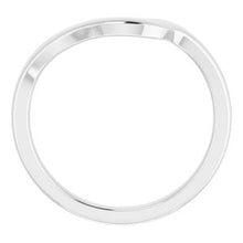 Load image into Gallery viewer, Sterling Silver Band for 9x7 mm Emerald Ring

