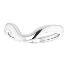Charger l&#39;image dans la galerie, Sterling Silver Band for 7.4 mm Round Ring
