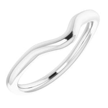 Charger l'image dans la galerie, Sterling Silver Band for 7 mm Round Ring
