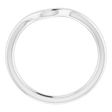 Load image into Gallery viewer, Sterling Silver Band for 8 mm Cushion Ring
