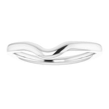 Load image into Gallery viewer, Sterling Silver Band for 6 mm Cushion Ring
