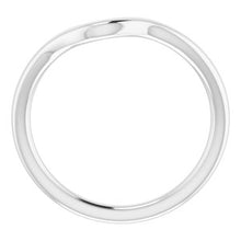 Load image into Gallery viewer, Sterling Silver Band for 10 mm Cushion Ring
