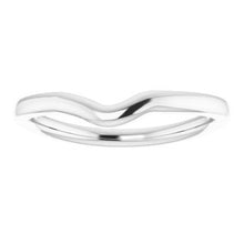 Load image into Gallery viewer, Sterling Silver Band for 4.5 mm Square Ring
