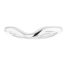 Load image into Gallery viewer, Sterling Silver Band for 10x8 mm Oval Ring
