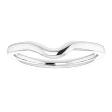Load image into Gallery viewer, Sterling Silver Band for 7x5 mm Oval Ring
