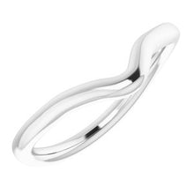 Charger l'image dans la galerie, Sterling Silver Band for 10 mm Asscher Ring
