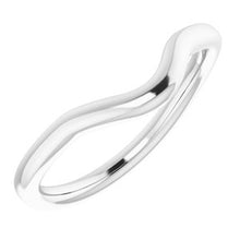 Load image into Gallery viewer, Sterling Silver Band for 10x8 mm Oval Ring
