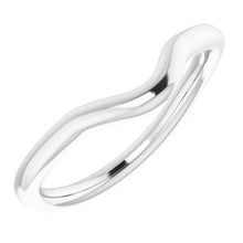 Charger l'image dans la galerie, Sterling Silver Band for 8 mm Round Ring
