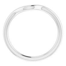 Charger l'image dans la galerie, Sterling Silver Band for 8 mm Round Ring
