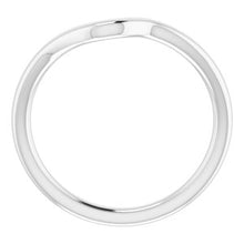 Load image into Gallery viewer, Sterling Silver Band for 8 mm Square Ring
